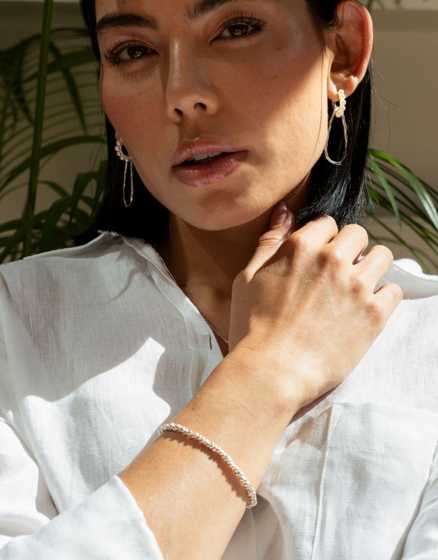 Dower & Hall - Women's Nomad Nuggets Bracelet In Sterling Silver