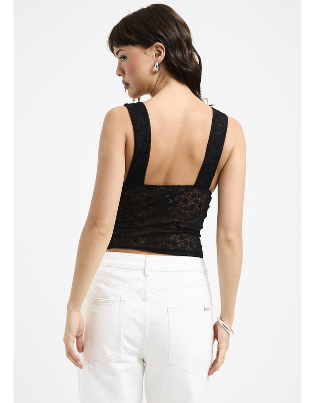 Alice In The Eve - Penelope Lace Scoop Top
