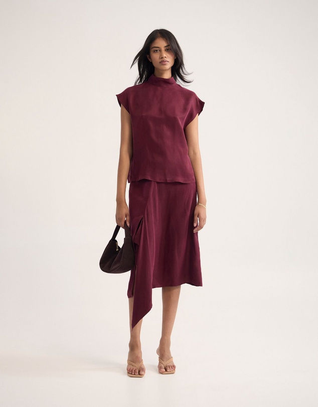 Oxford - Shelly Cupro Top