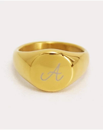 Petit Moments - Initial Love Letter Ring