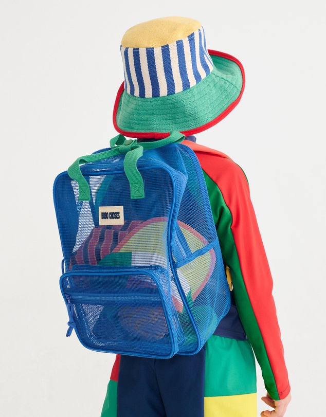Bobo Choses - Colour Block Mesh Backpack - Kids