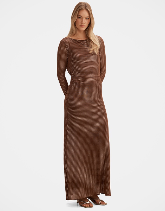 Forever New - Wren Cowl Neck Back Maxi Dress