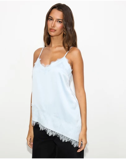 Dazie - Camille Lace Top