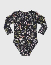 Aqua Blu Kids - Dandelion Long Sleeve One Piece - Babies