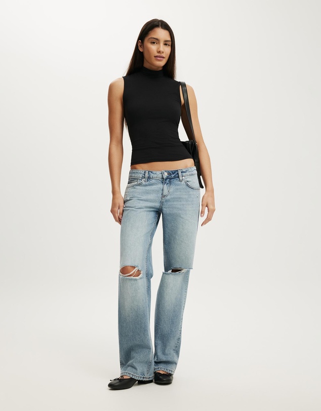 Cotton On - Mock Neck Tank
