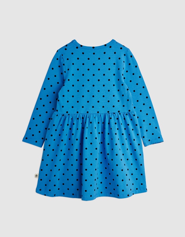 Mini Rodini - Polka Dots AOP LS Dress - Babies-Teens