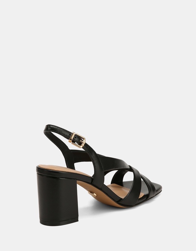 Wittner - Josie Hi-Shine Leather Mid Heels