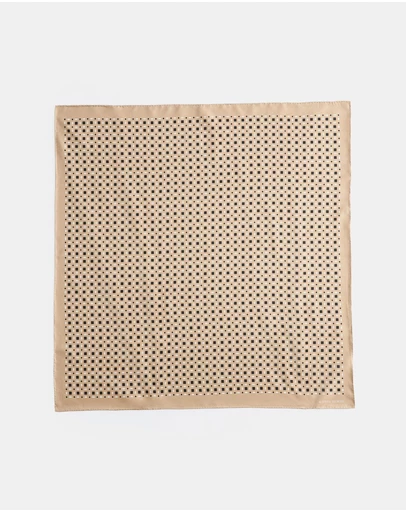 & Other Stories - Geometric Print Silk Scarf