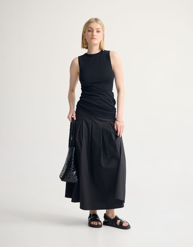 Oxford - Jess Cotton Maxi Skirt