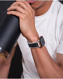 GUESS - Guess Apple Band - Black Nylon Flex 42/44/45