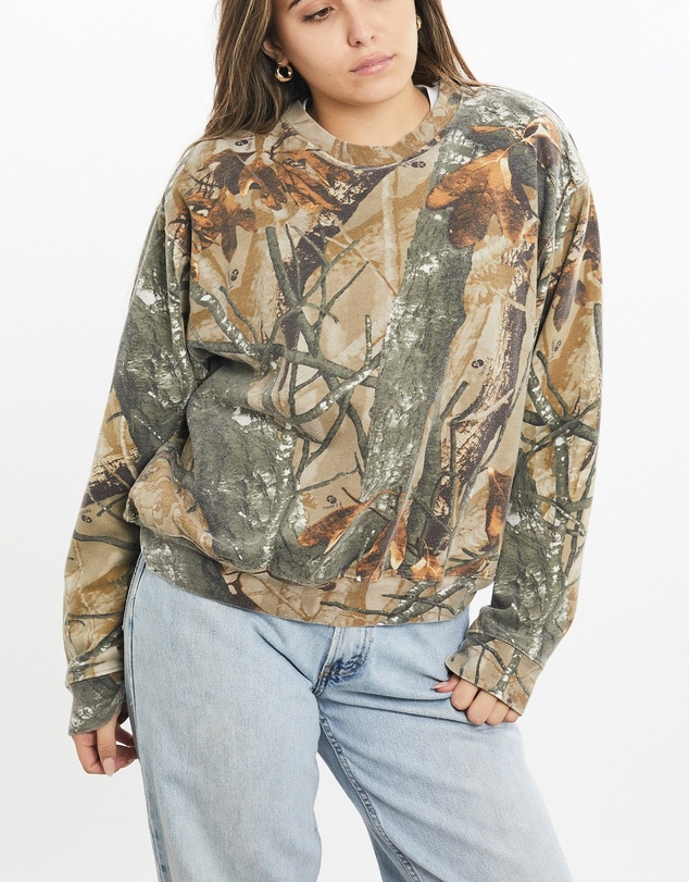 Vintage by The Real Deal - Pre Loved - Vintage Realtree Camo Sweatshirt