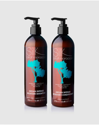 Silk Oil of Morocco - Argan Hair Intense Moisture Duo
