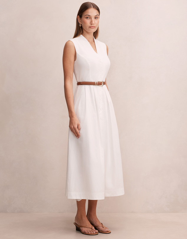 Forever New - Kelly Button Down Midi Dress