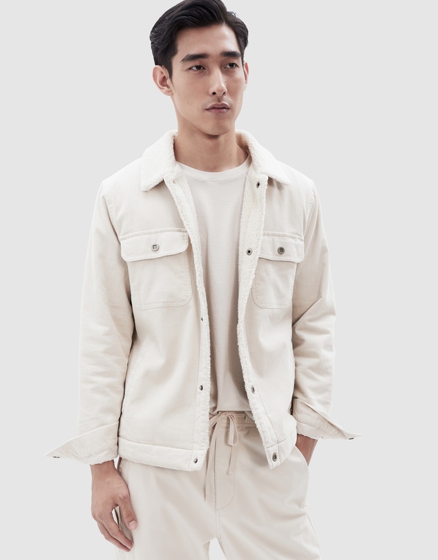 UNISON - Cord Sherpa Jacket