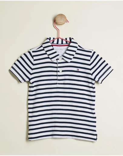 Tommy Hilfiger - Tommy Hilfilger Essential Short Sleeve Polo - Babies