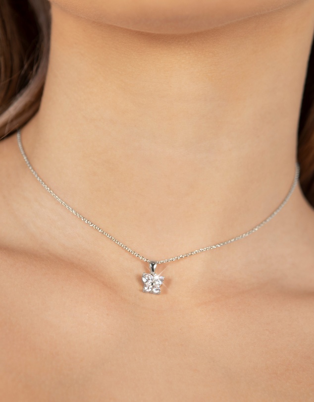 Mestige Kids - Little Flutter Necklace - Silver Plated