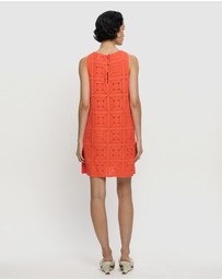 KIVARI - Brenna Crochet Mini Dress