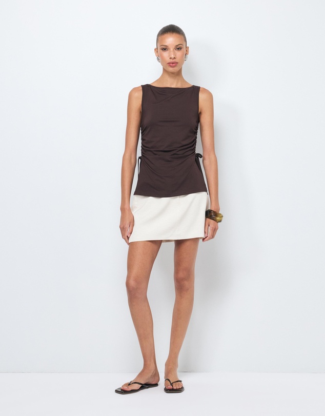 AERE - Leni Tailored Mini Skirt