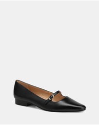 Wittner - Carina Leather Pointed Ballet Flats
