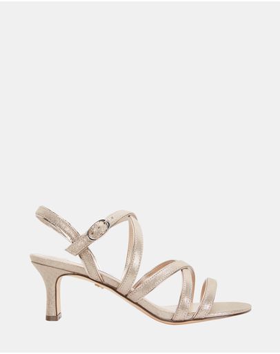 TAUPE REFLECTIVE SUEDE