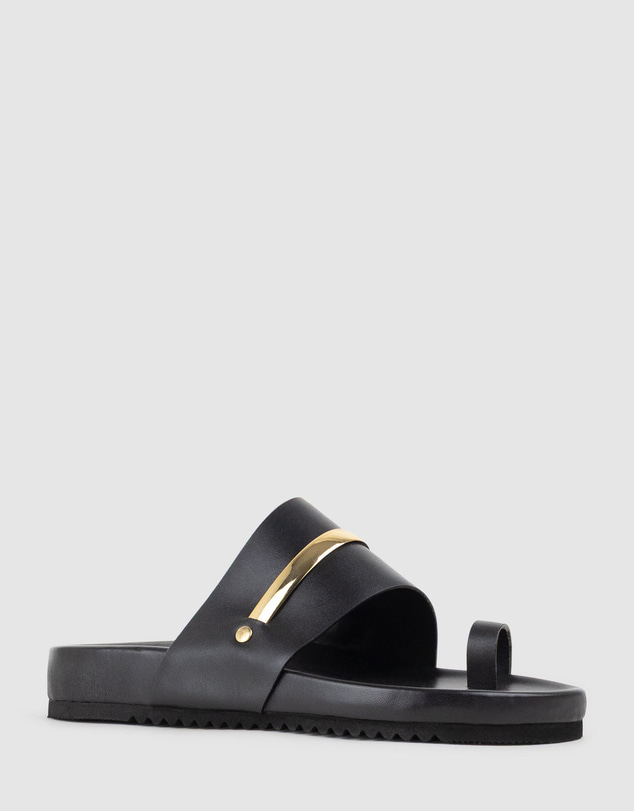 Edward Meller - KOLE Toe Thong Slide with Stripe
