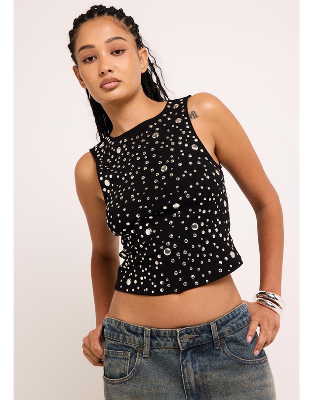 Neon Hart - Metalica Stud Tank
