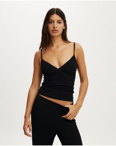 RIBBED BLACK