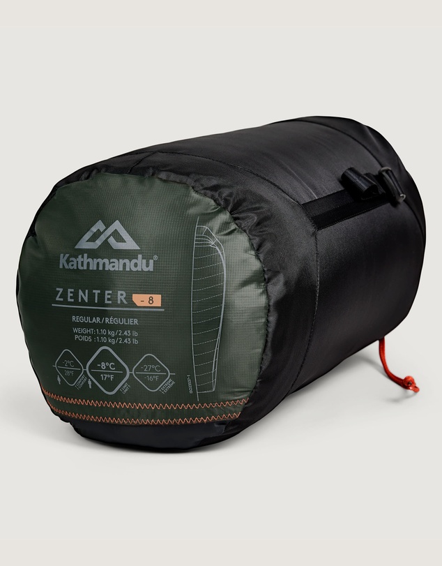 Kathmandu - Zenter -8°C Down Sleeping Bag - Regular