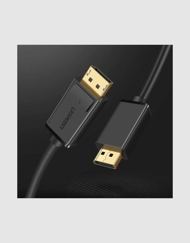 Ugreen - UGREEN DP 1.2 Male to Male Cable 3M 4K 60Hz Dual Display Support Gold-Plated