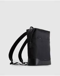 Evity - Zane Nylon/Leather Backpack