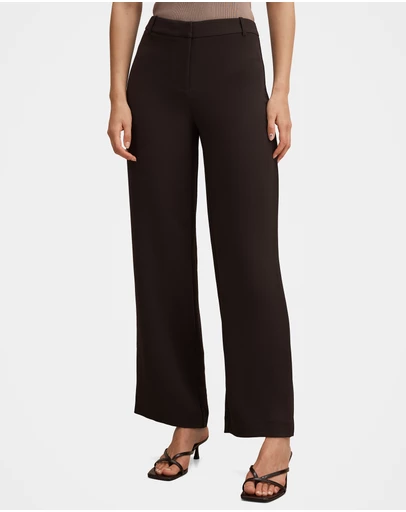 Forever New - Daphne Mid Waist Straight Leg Pants