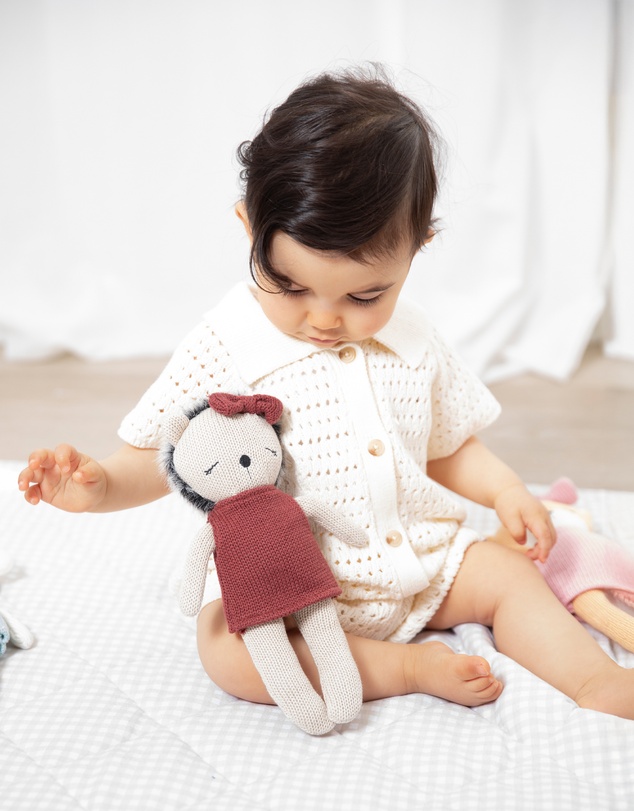 Living Textiles - Knitted Animal Toy - Helen the Hedgehog