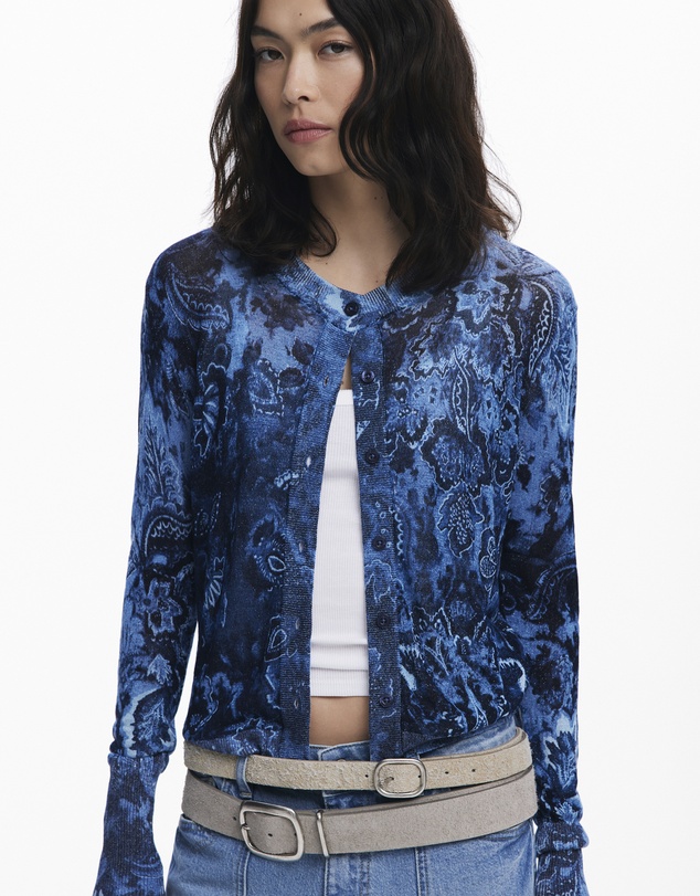 Desigual - Patterned Cardigan