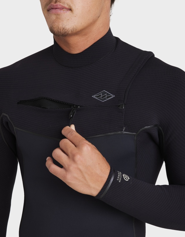 Billabong - Mens 3/2mm Revolution Chest Zip Steamer Wetsuit