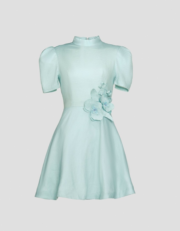 JUSTIN TONG - Noa Linen Mini Dress