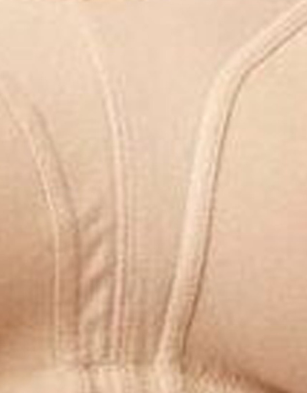 Naturana - Side Smoothing Organic Cotton Wirefree Minimiser Bra