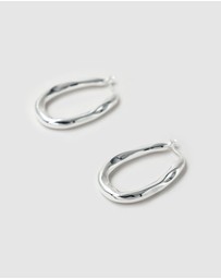 Brie Leon - Organica Bent Hoop Earrings