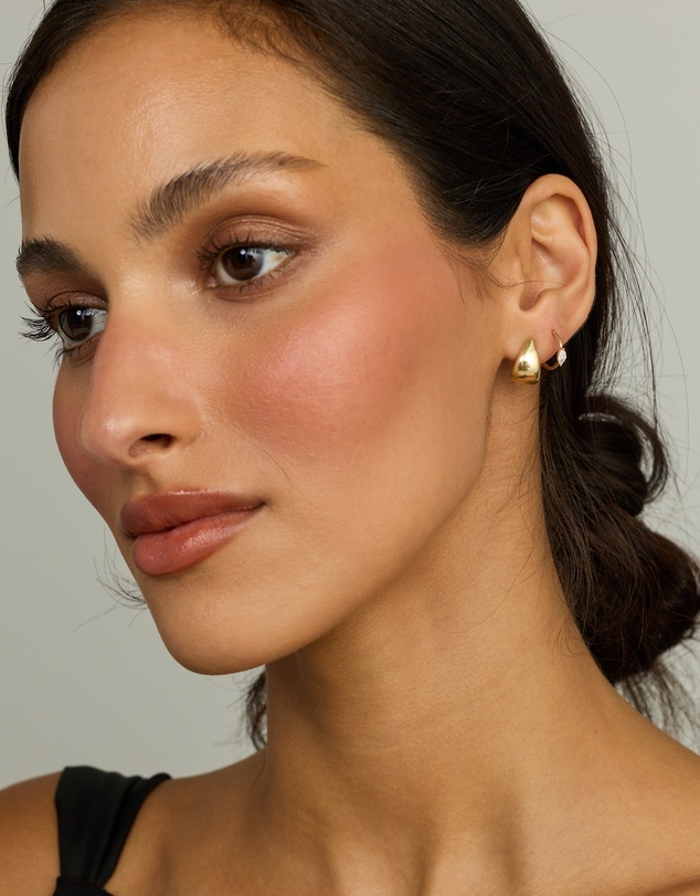 Michael Hill - Diamond Accent Sleeper Earrings in 10kt Yellow Gold