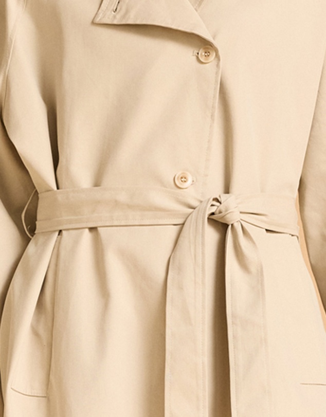 MVN - Funnel Neck Trench Coat