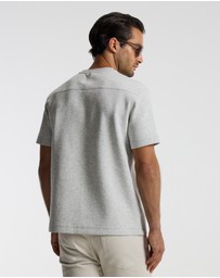 Calibre - Relaxed Double Knit T-shirt Grey Marl