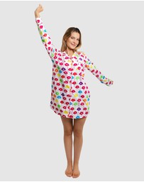Sant And Abel - Women's Drawbertson Drippy Lips Night Shirt