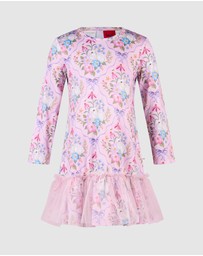 Fleur Harris - 'Bunnies & Bows' Sweet Dreams Nightie in Pink