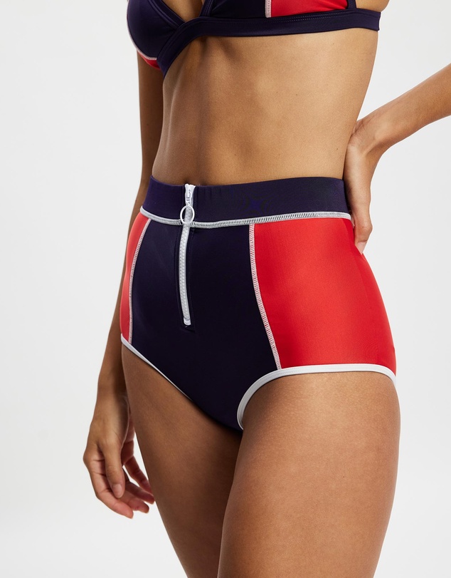 Duskii - High Waist Zip Bottoms