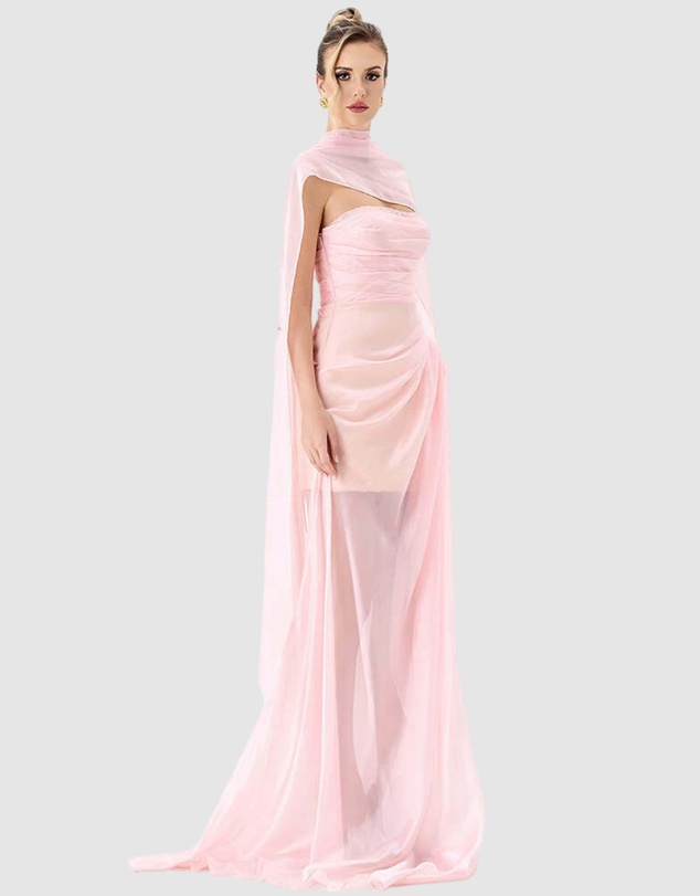 Bariano - Sophie Draped Gown