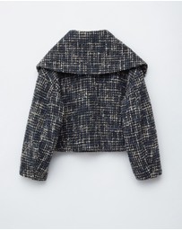 & Other Stories - Cropped Wool Jacket