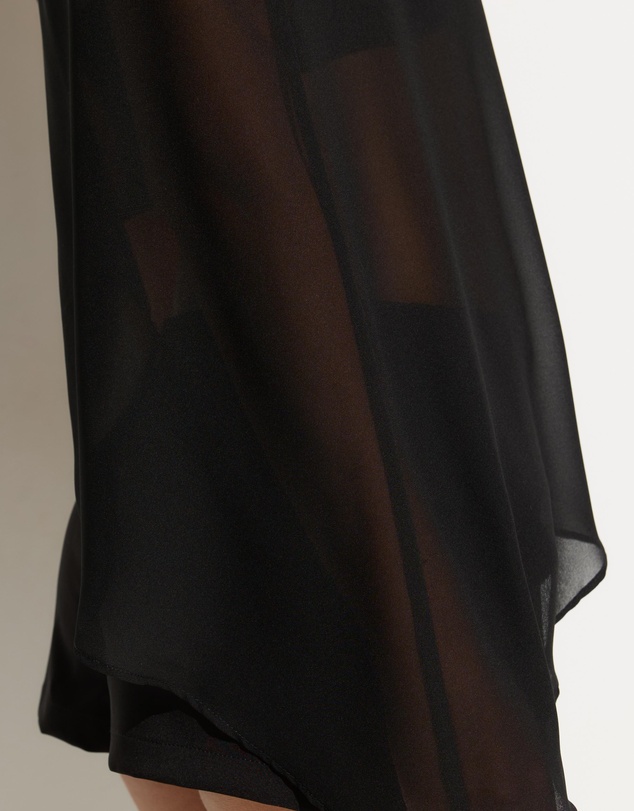 Dazie - Tyriq Draped Cape Bandeau Top