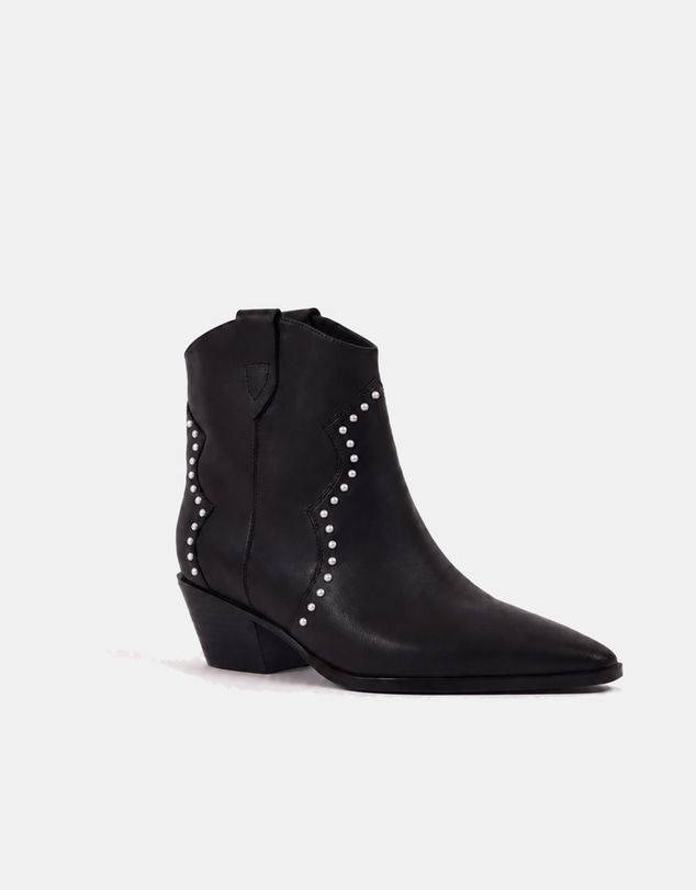 Sol Sana - Alta Ankle Boot Black/Silver