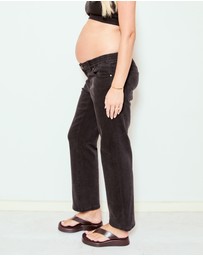 Soon Maternity - Soon Slim Straight Leg Jeans (Cropped)