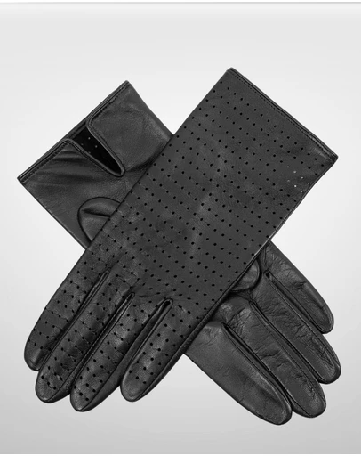 DENTS - Perforated Leather Gloves