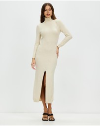 Honey and Beau - Raise Up Turtle Neck Dress